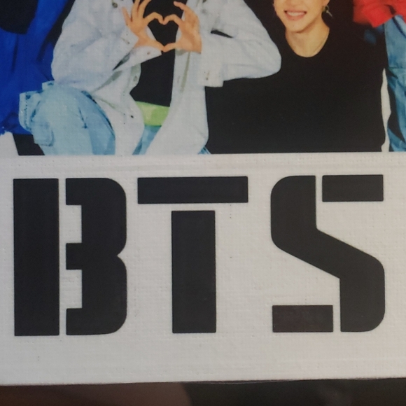 DIY BTS Sublimation Canvas - Picture 3 of 4
